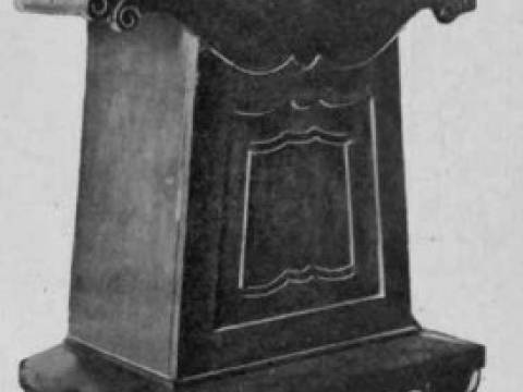 1790 MINT JULEP MIXING TABLE