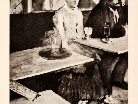 ABSINTH DRINKERS 1936 DEGAS