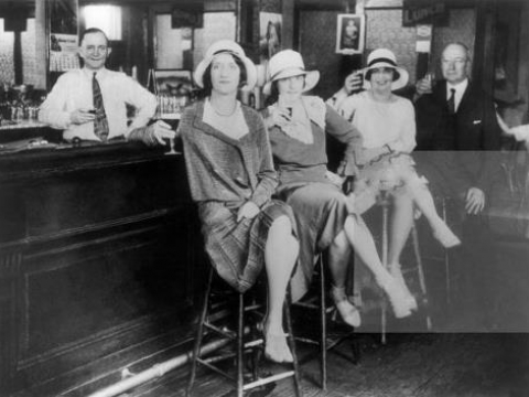 BAR ILLEGALE DURANTE IL PROIBIZIONISMO