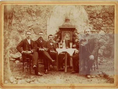 BEVITORI DI ASSENZIO 1900 