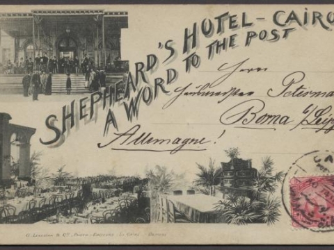 CARTOLINA SHAPHEARDS HOTEL
