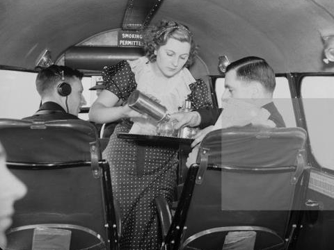 COCKTAILS IN COCKPIT 1931