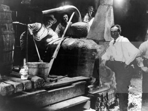 DISTILLERIA ILLEGALE TENNESEE 1930
