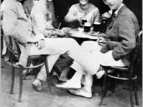 HEMINGWAY IN PAMPLONA 1925